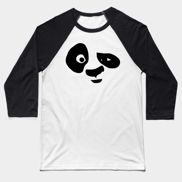 The Big Fat Panda Baseball T-Shirt by Mr. Yolo